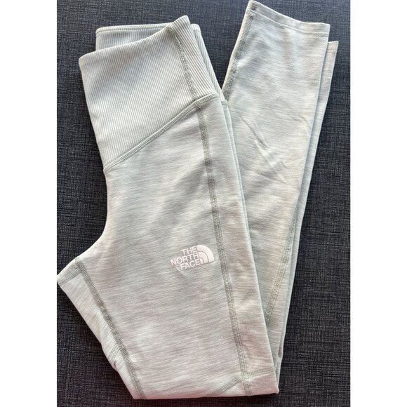 The North Face Womens XS High-Waist Gray Leggings Athletic Workout Running Pants - Picture 3 of 9